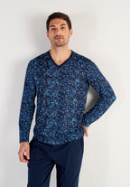 Brian Long Sleepwear | Blue Print 403216-P0BI