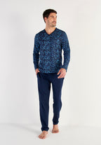 Brian Long Sleepwear | Blue Print 403216-P0BI