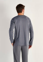 Paisley Long Sleepwear | Grey Print 403219-I0ZU