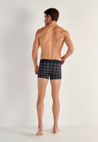 Sid Boxer Briefs | Navy Check 403221-C0RA