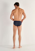 Bo Comfort Mini Briefs | Navy Print 403230-I0RA