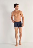 Bo Comfort Boxer Briefs | Navy Print 403231-I0RA