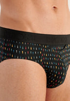 Rolling Mini Briefs Ho1 | Black Print 403232-I004