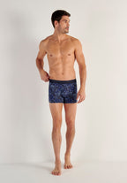Bohemian Boxer Briefs | Navy Print 403237-P0RA