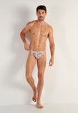 Funky Styles G-String | White Print 403245-P003