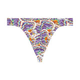 Funky Styles G-String | White Print 403245-P003