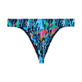 Funky Styles G-String | Navy Blue Print 403245-P0NB