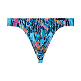 Funky Styles G-String | Navy Blue Print 403245-P0NB