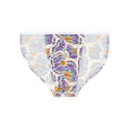 Funky Styles Tanga Briefs | White Print 403246-P003