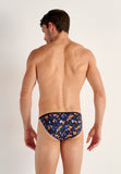 Funky Styles Tanga Briefs | Black Prin 403246-P004