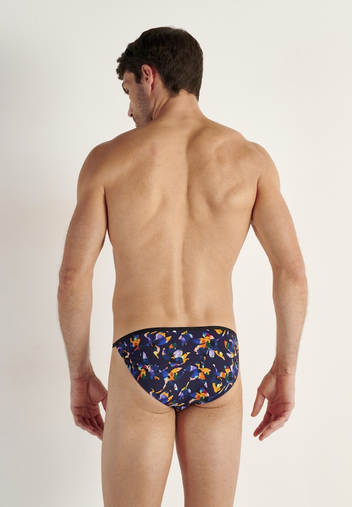 Funky Styles Tanga Briefs | Black Prin 403246-P004