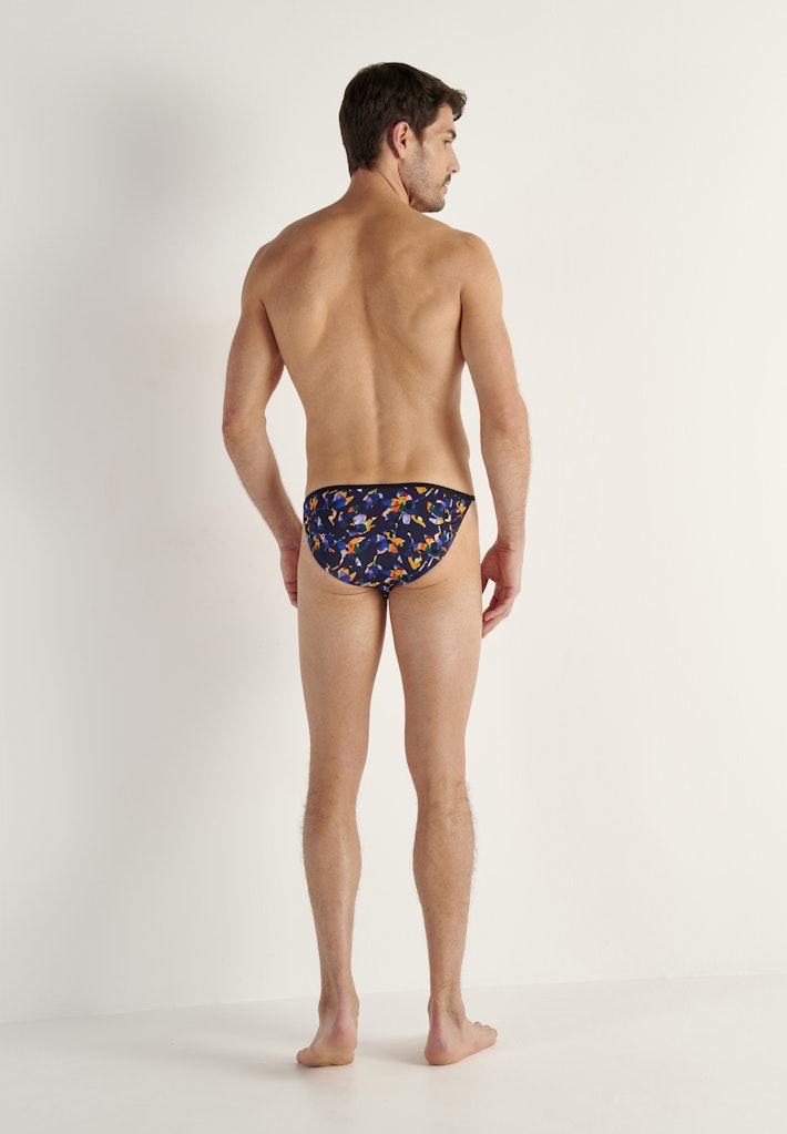 Funky Styles Tanga Briefs | Black Prin 403246-P004