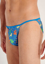 Funky Styles Tanga Briefs | Blue Print 403246-P0BI