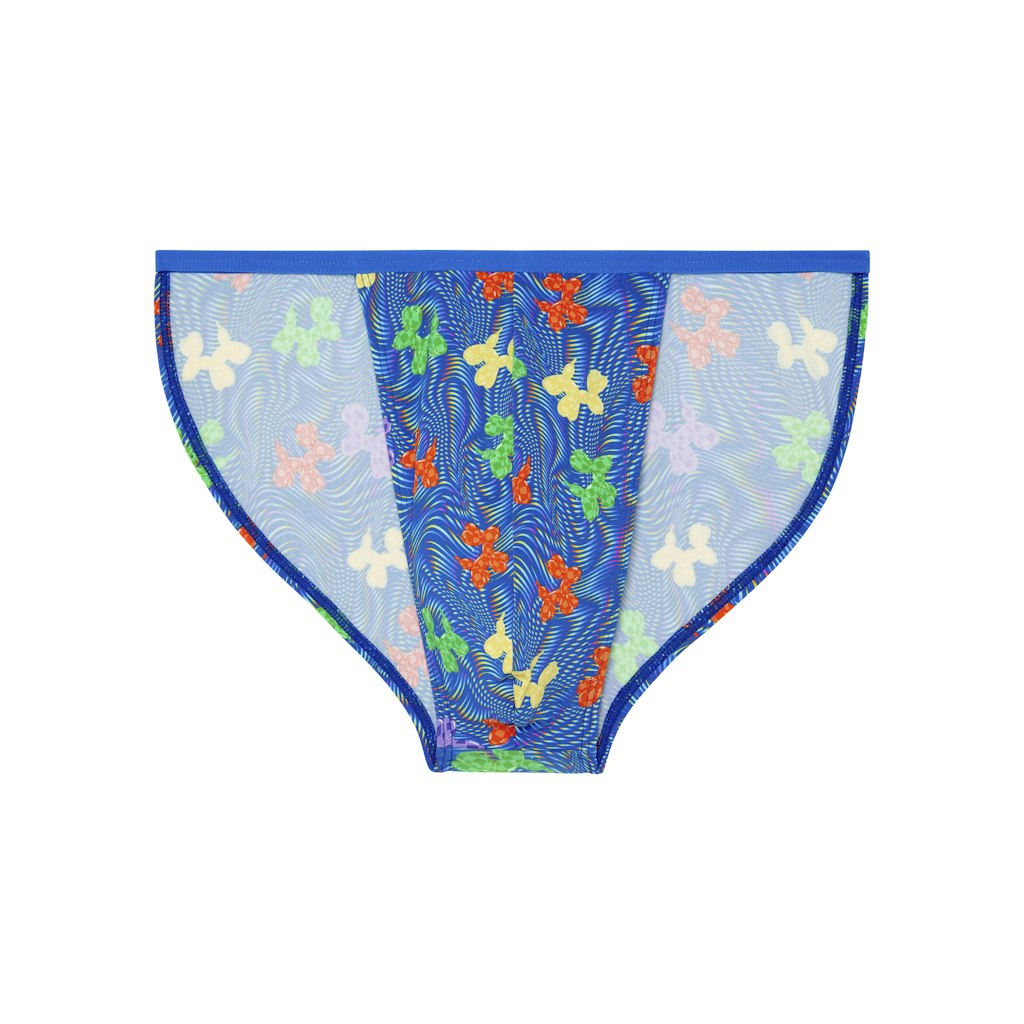 Funky Styles Tanga Briefs | Blue Print 403246-P0BI