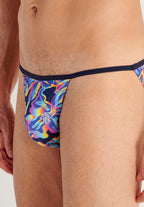 Funky Styles Tanga Briefs | Blue Print 403246-P0RA