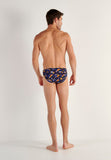 Funky Styles Comfort Micro Briefs | Black Prin 403247-P004
