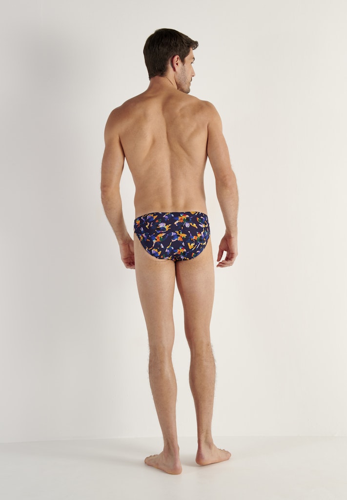 Funky Styles Comfort Micro Briefs | Black Prin 403247-P004