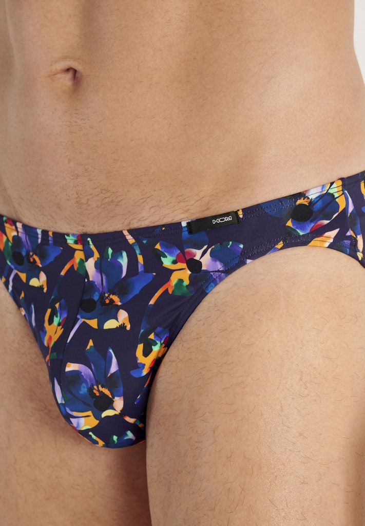 Funky Styles Comfort Micro Briefs | Black Prin 403247-P004