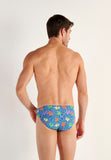 Funky Styles Comfort Micro Briefs | Blue Print 403247-P0BI