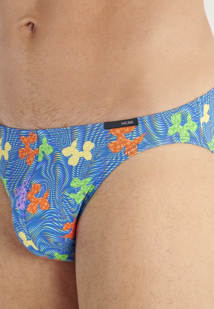 Funky Styles Comfort Micro Briefs | Blue Print 403247-P0BI