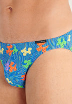Funky Styles Comfort Micro Briefs | Blue Print 403247-P0BI