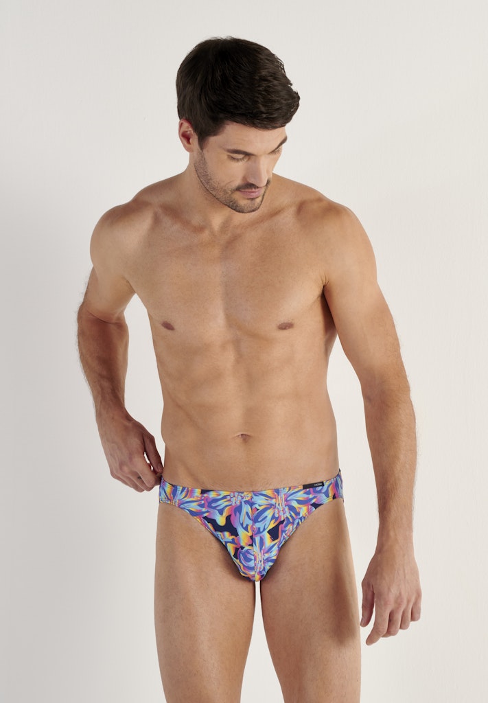 Funky Styles Comfort Micro Briefs | Blue Print 403247-P0RA