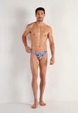 Funky Styles Comfort Micro Briefs | Blue Print 403247-P0RA