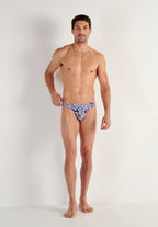 Funky Styles Comfort Micro Briefs | Blue Print 403247-P0RA