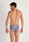 Funky Styles Comfort Micro Briefs | Blue Print 403247-P0RA