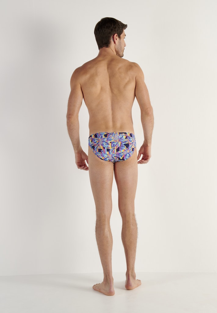 Funky Styles Comfort Micro Briefs | Blue Print 403247-P0RA
