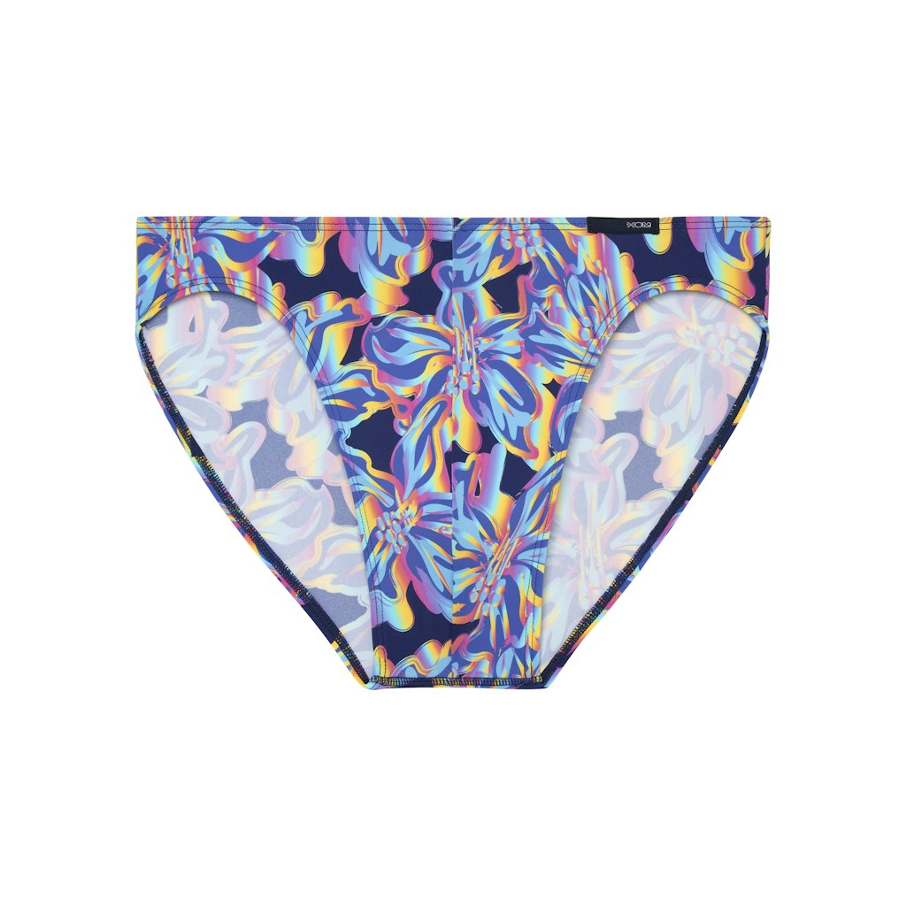 Funky Styles Comfort Micro Briefs | Blue Print 403247-P0RA
