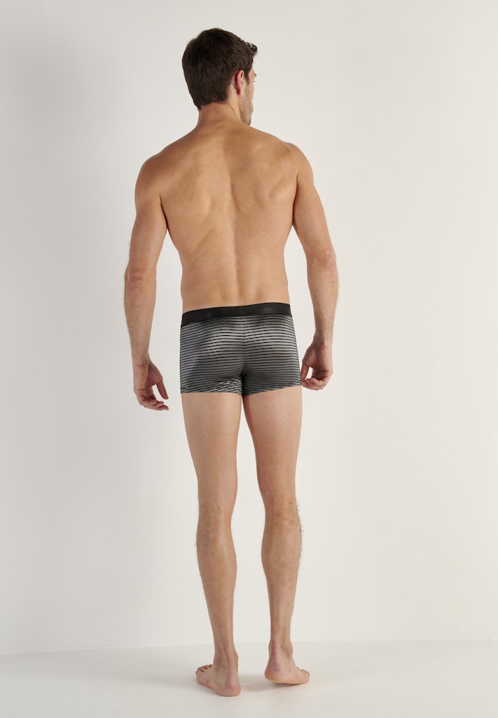 Monsieur Boxer Briefs | Black/White Stripes 403251-R04W