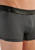 Monsieur Boxer Briefs | Black/White Stripes 403251-R04W