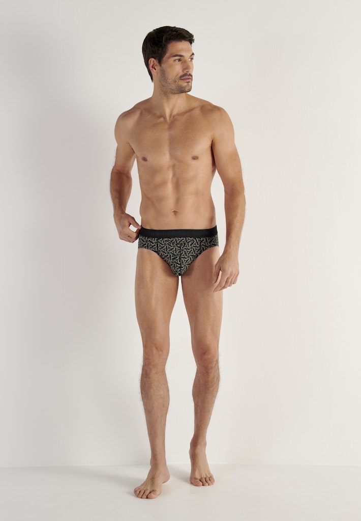 Tom #2 Mini Briefs Ho1 2p | Black/Black Print 403254-D042