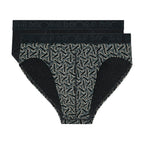 Tom #2 Mini Briefs Ho1 2p | Black/Black Print 403254-D042
