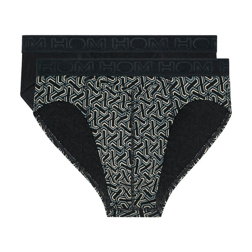 Tom #2 Mini Briefs Ho1 2p | Black/Black Print 403254-D042