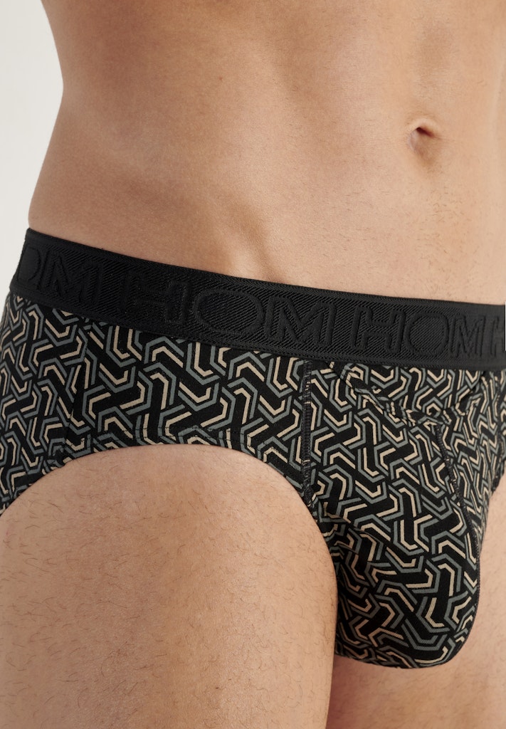 Tom #2 Mini Briefs Ho1 2p | Black/Black Print 403254-D042