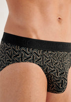 Tom #2 Mini Briefs Ho1 2p | Black/Black Print 403254-D042