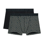 Tom #2 Boxer Briefs Ho1 2p | Black/Black Print 403255-D042