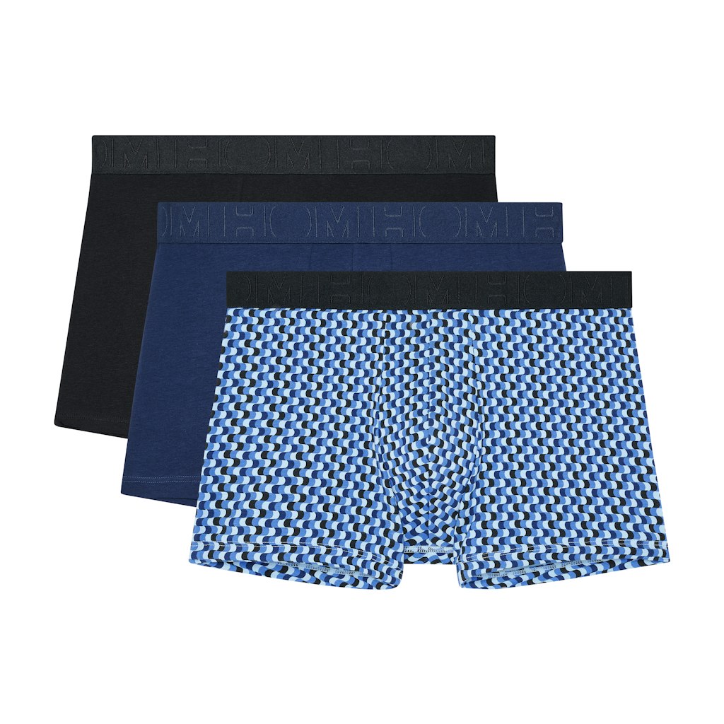 Daniel #2 Boxer Briefs 3p | Black/Navy/Blue Print 403256-T040