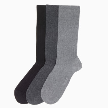 405639 Triple Pack Coton One Size Socks Three Pack - V001 Multiple Colours 1
