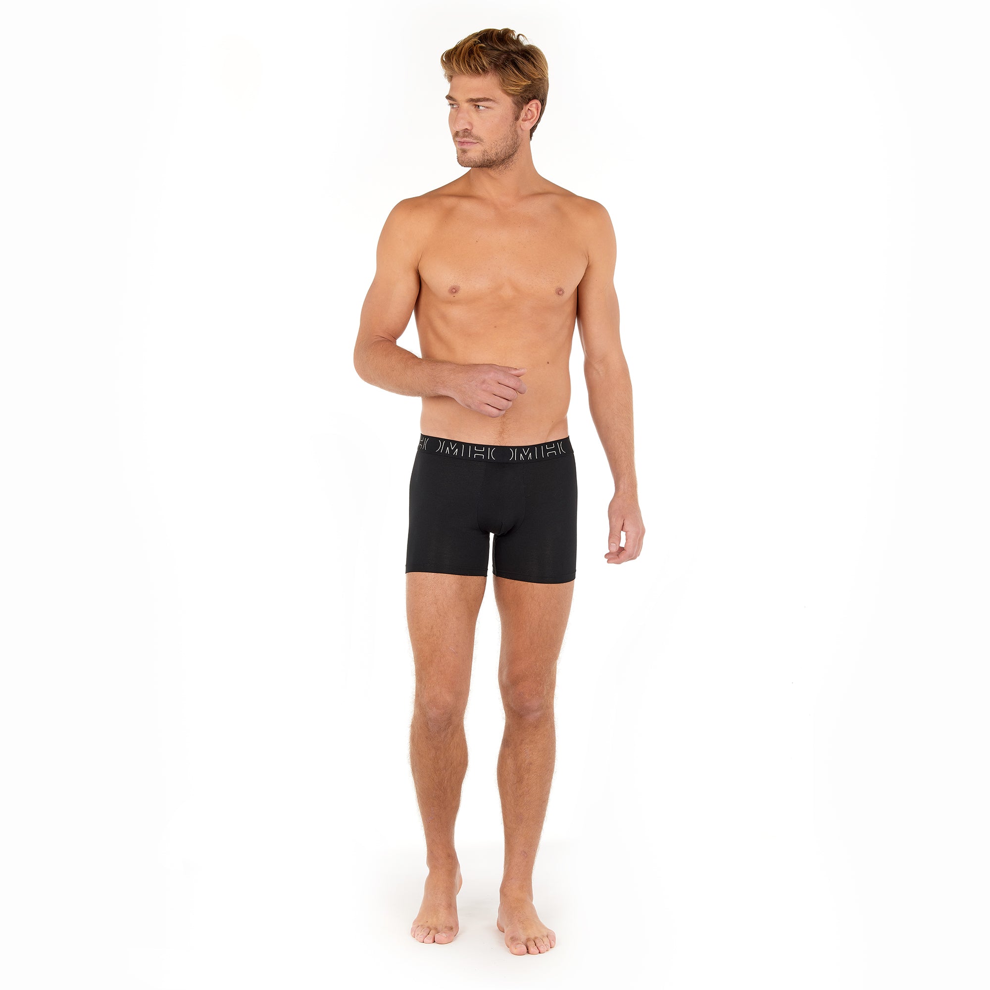 405769 Patrick #2 Long Boxer Briefs 3p - T017 Black/Grey/Grey