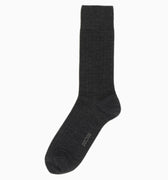 407548 Laine Coton One Size Socks - Z098 Anthrazit