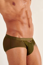 Personal Allure Mini Briefs | Olive 463017-1050