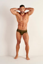 Personal Allure Mini Briefs | Olive 463017-1050