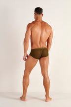 Personal Allure Mini Briefs | Olive 463017-1050