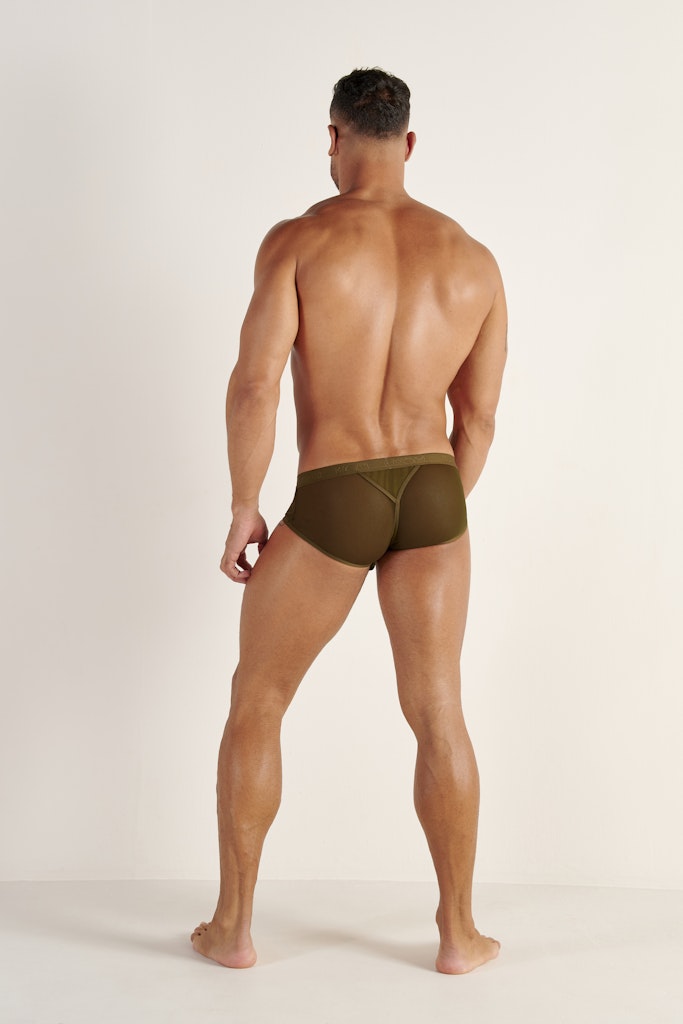 Personal Allure Mini Briefs | Olive 463017-1050