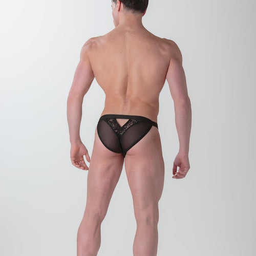 Pure Seduction Tanga Briefs | Black 463020-0004