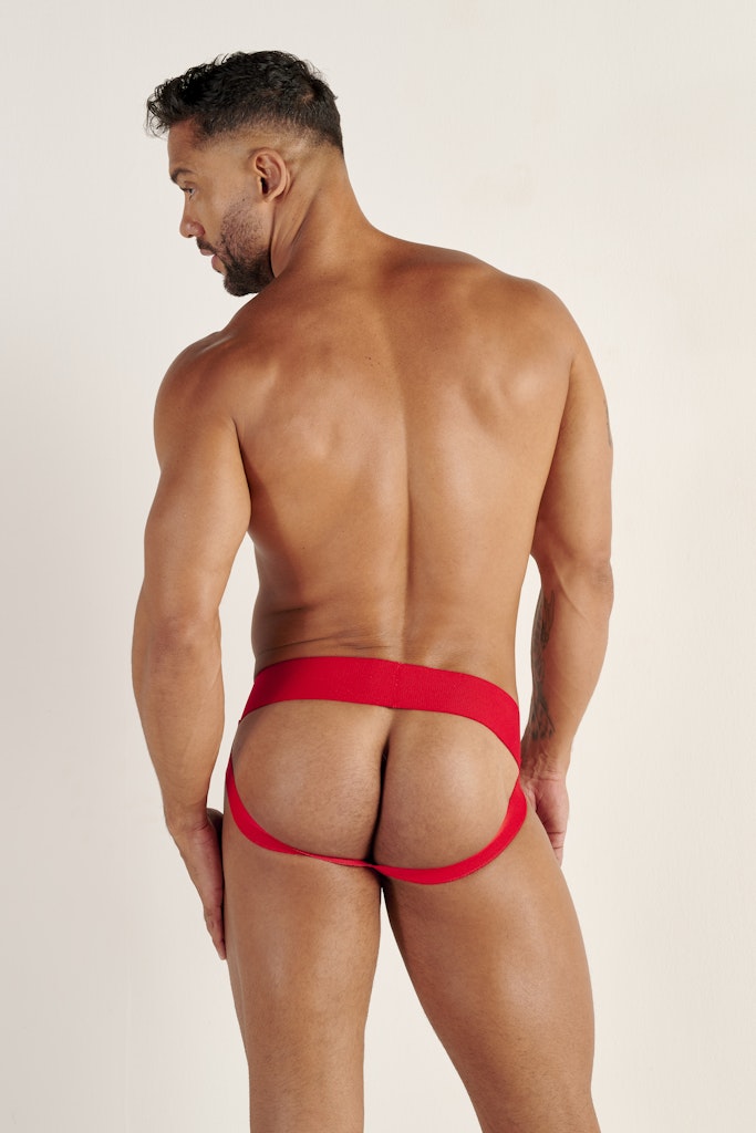 Night Universe Jockstrap | Red 463023-00PA