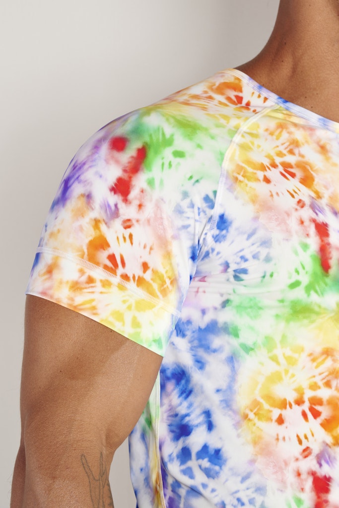 Sexy Fun Tee-Shirt Crew Neck | Multico Print 463043-P023